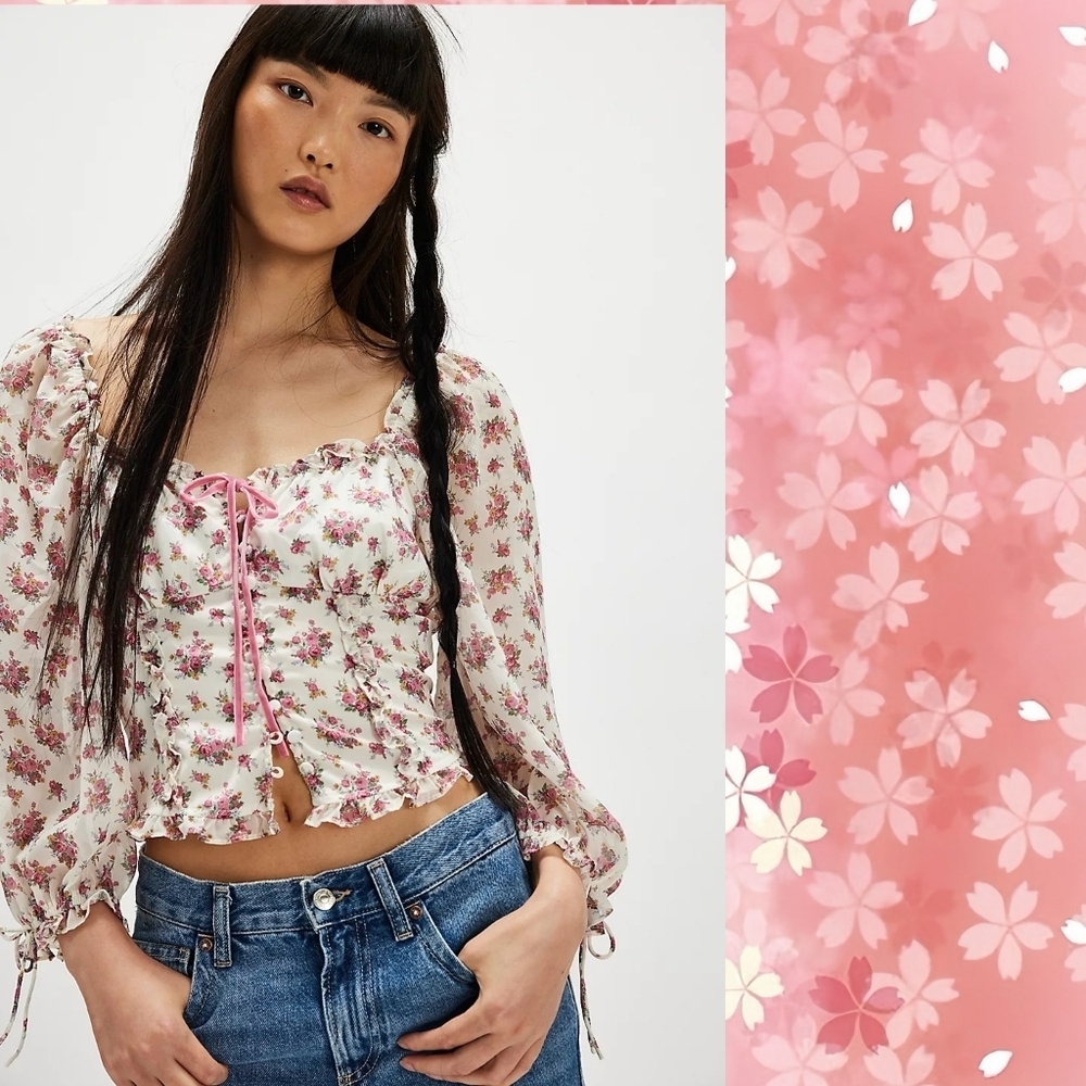 For Love & Lemons Etienne Blouse
